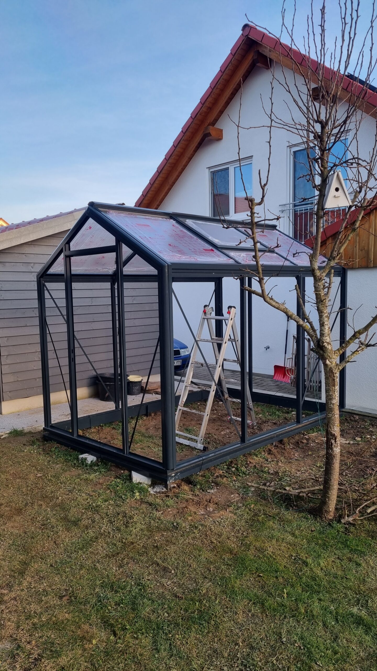 Beckmann Gewächshäuser Aufbau in Wangen (Allgäu)