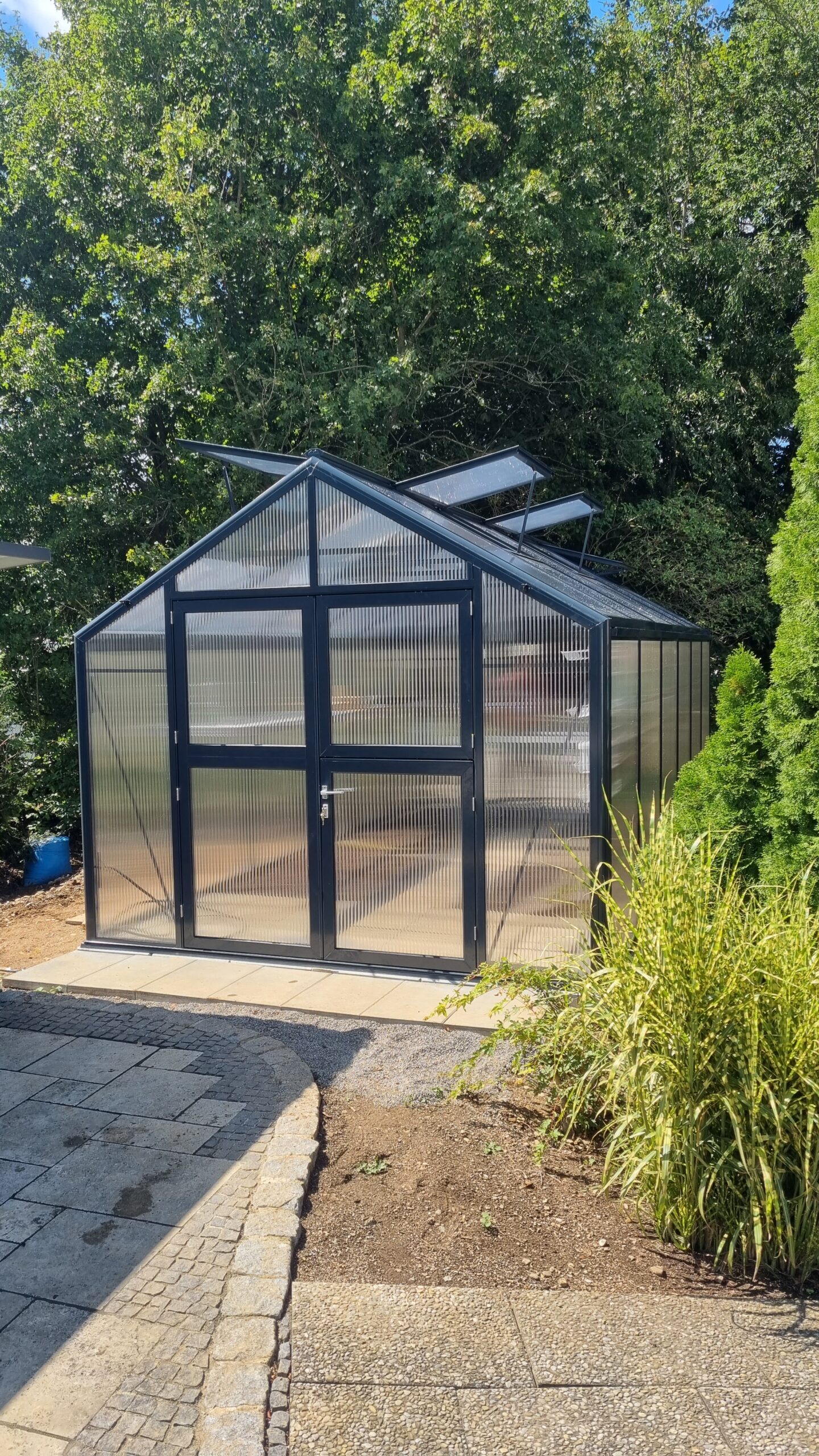 Beckmann Gewächshäuser Aufbau in Wangen (Allgäu)