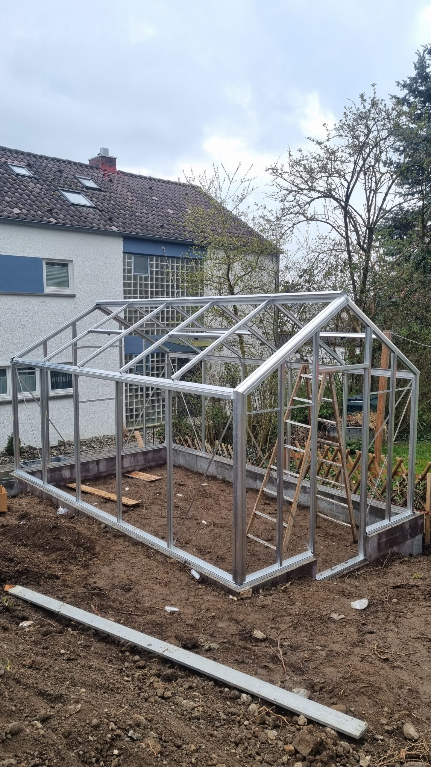 Beckmann Gewächshäuser Aufbau in Wangen (Allgäu)