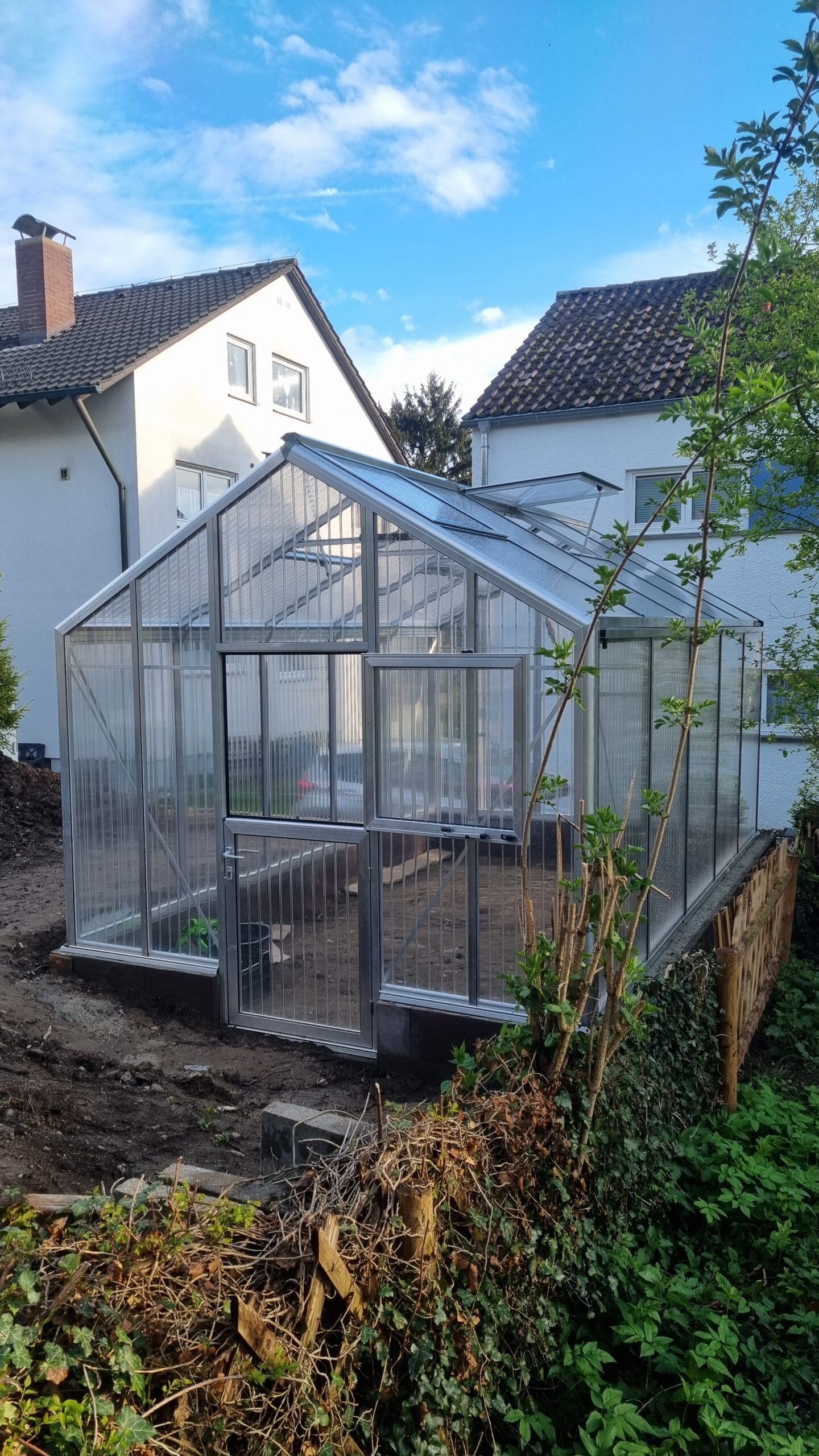 Beckmann Gewächshäuser Aufbau in Wangen (Allgäu)