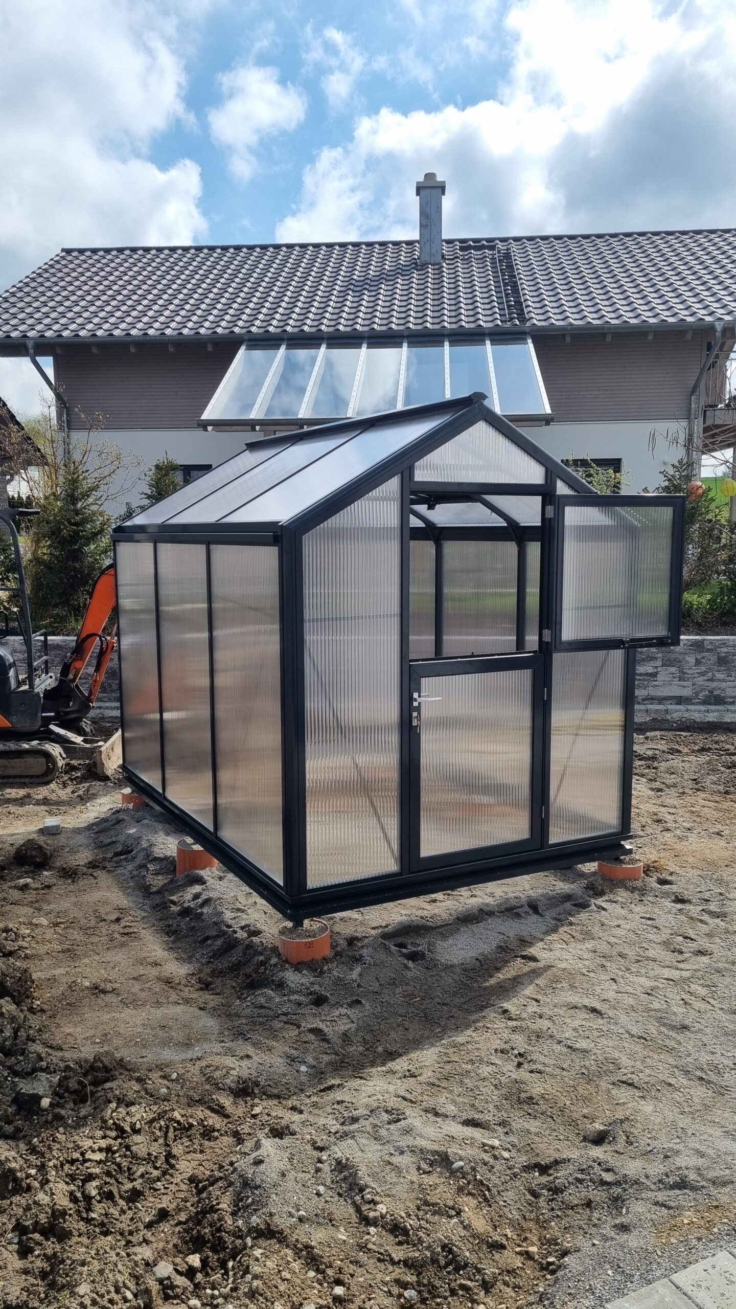 Beckmann Gewächshäuser Aufbau in Wangen (Allgäu)