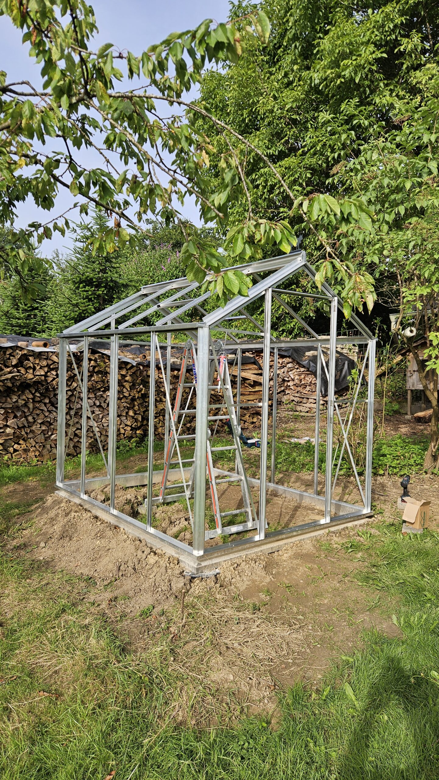 Beckmann Gewächshäuser Aufbau in Wangen (Allgäu)