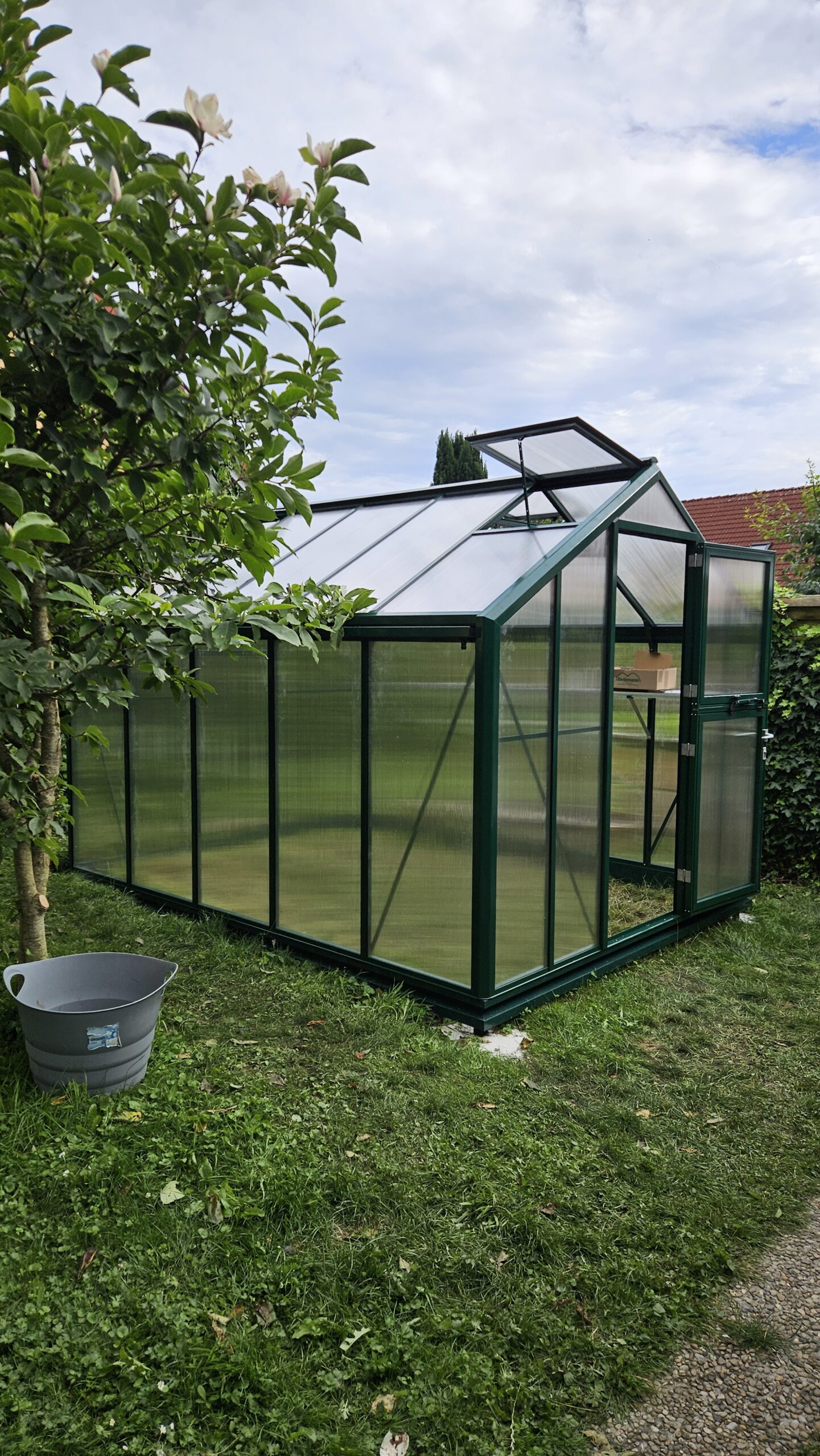 Beckmann Gewächshäuser Aufbau in Wangen (Allgäu)