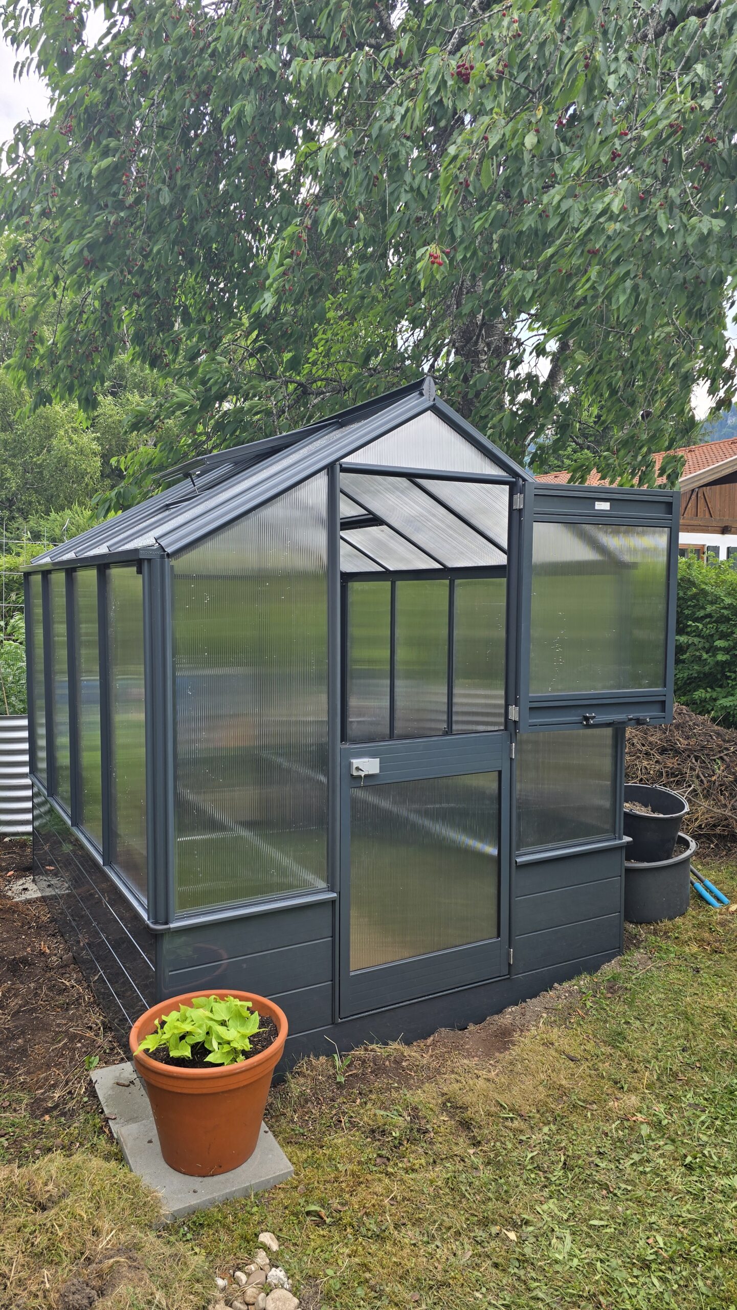 Beckmann Gewächshäuser Aufbau in Wangen (Allgäu)